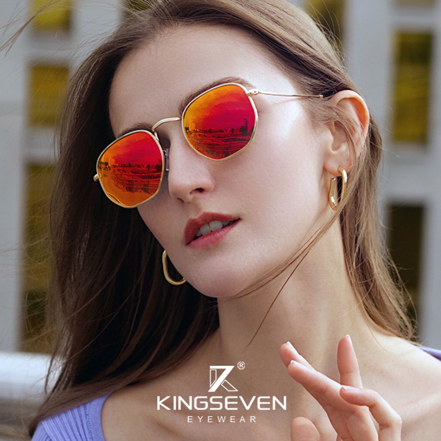 KINGSEVEN Sunglasses Ladies Series N7548