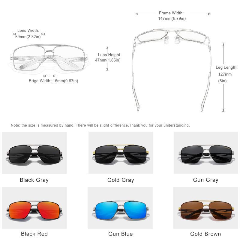 KINGSEVEN Sunglasses Aviator Series N7755