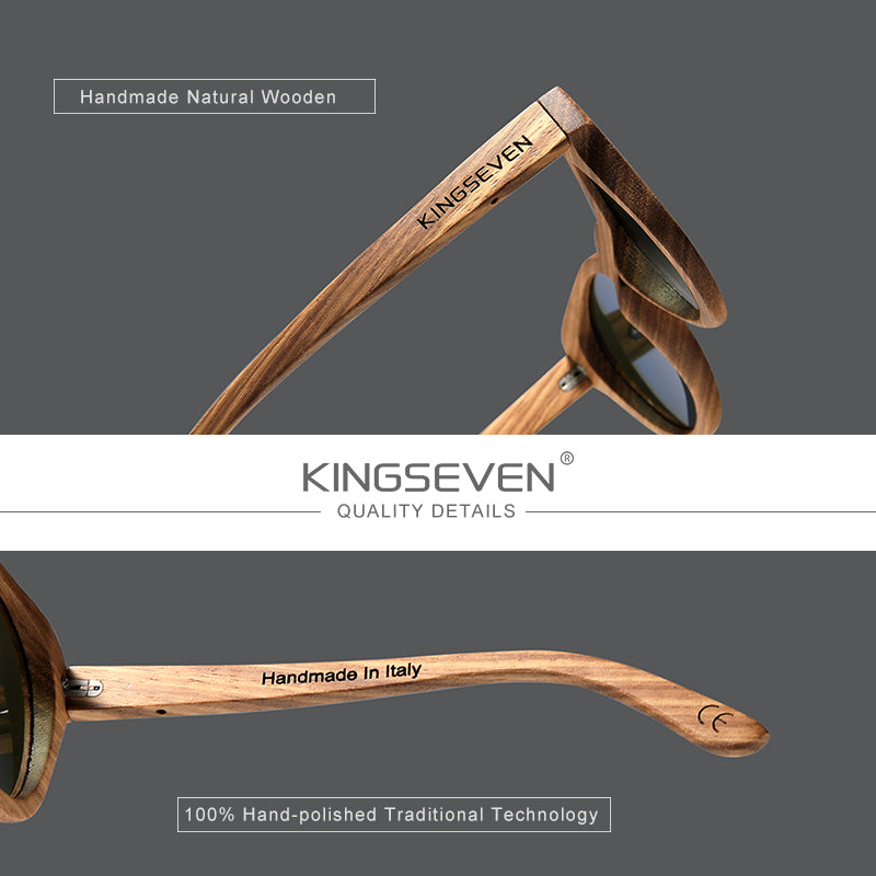 KINGSEVEN Sunglasses Wooden Series G5920