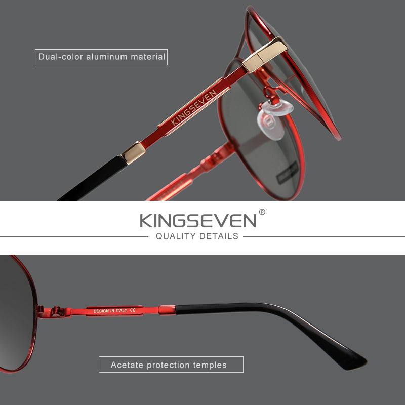 KINGSEVEN Sunglasses Aviator Series N7899