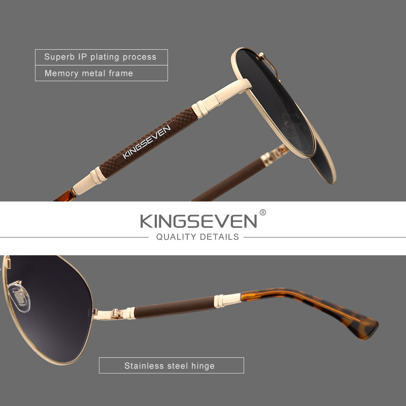 KINGSEVEN Sunglasses Aviator Series N7730