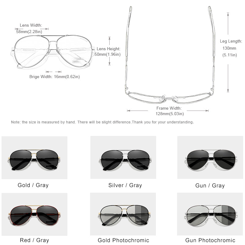 KINGSEVEN Sunglasses Aviator Series N7899