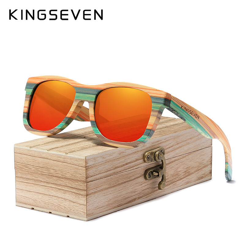 KINGSEVEN Sunglasses Wooden Series N5915