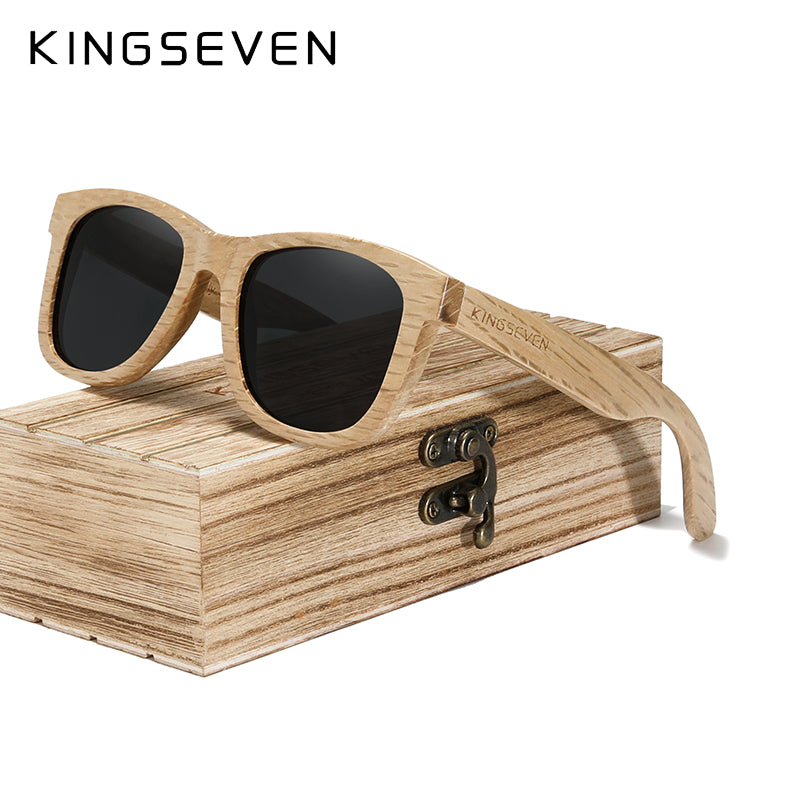 KINGSEVEN Sunglasses Wooden Series N5909