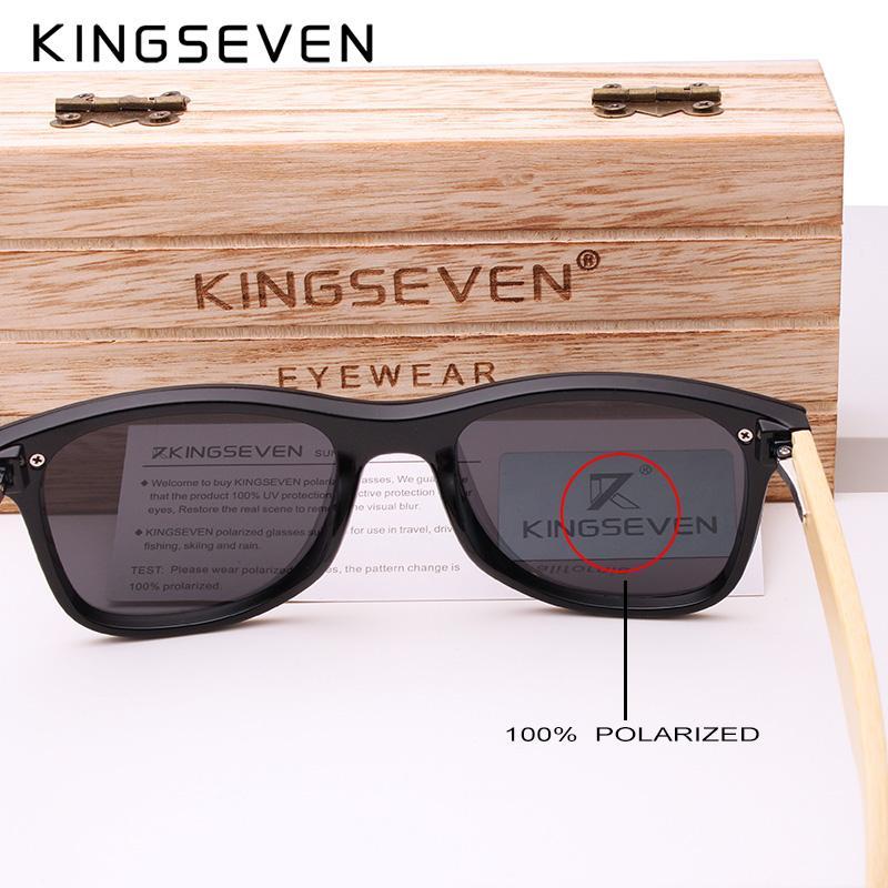 KINGSEVEN Sunglasses Wooden Series B5504