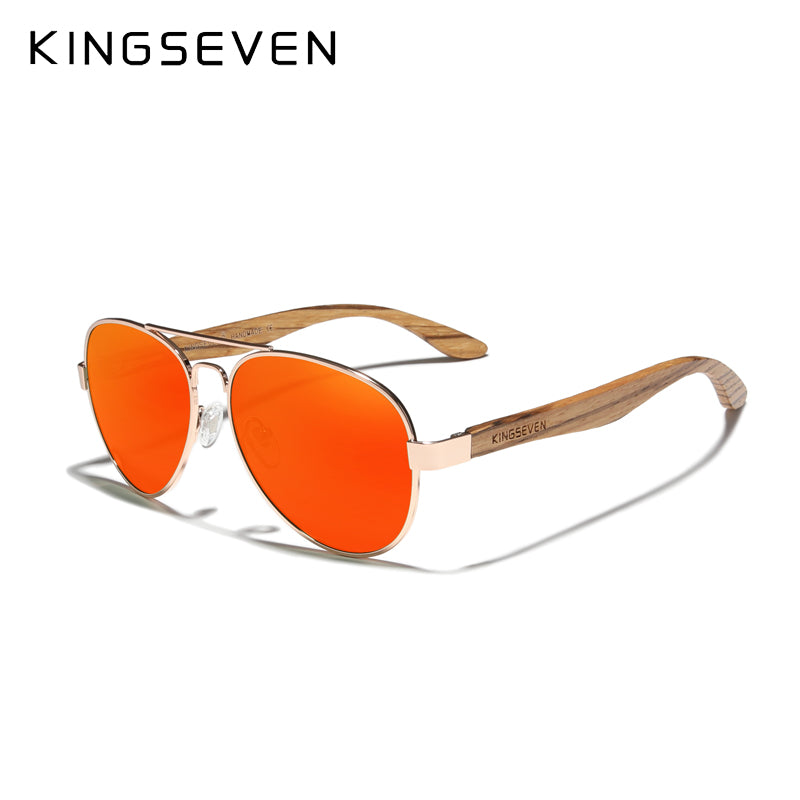 KINGSEVEN Sunglasses Wooden Series Z5518