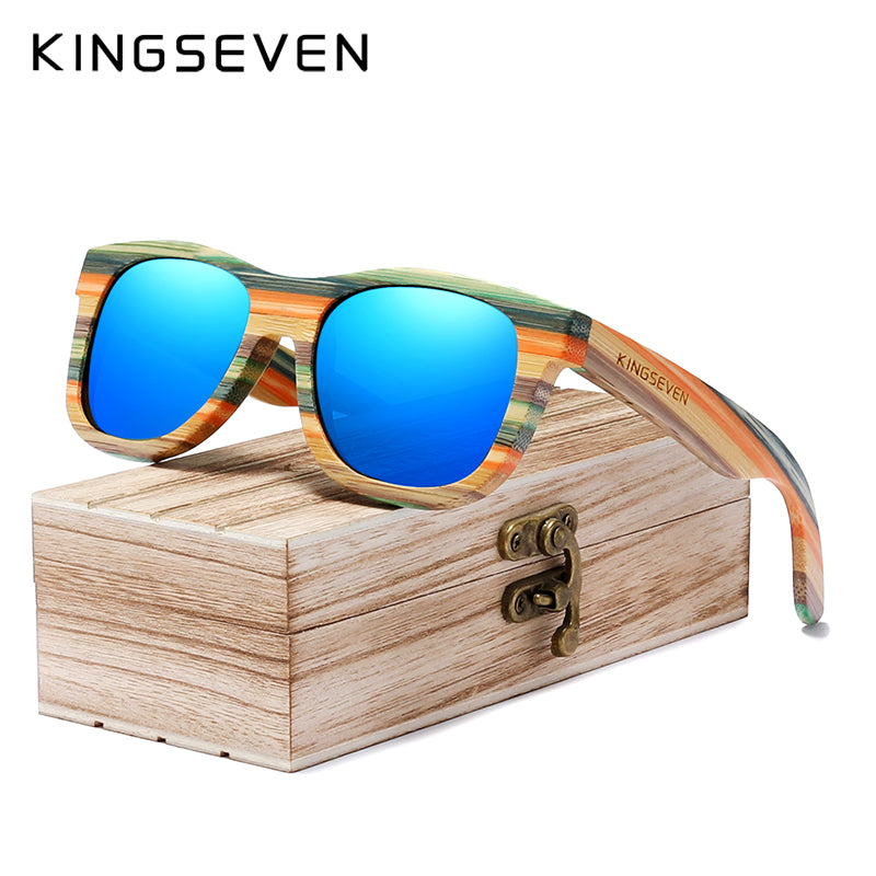 KINGSEVEN Sunglasses Wooden Series N5915