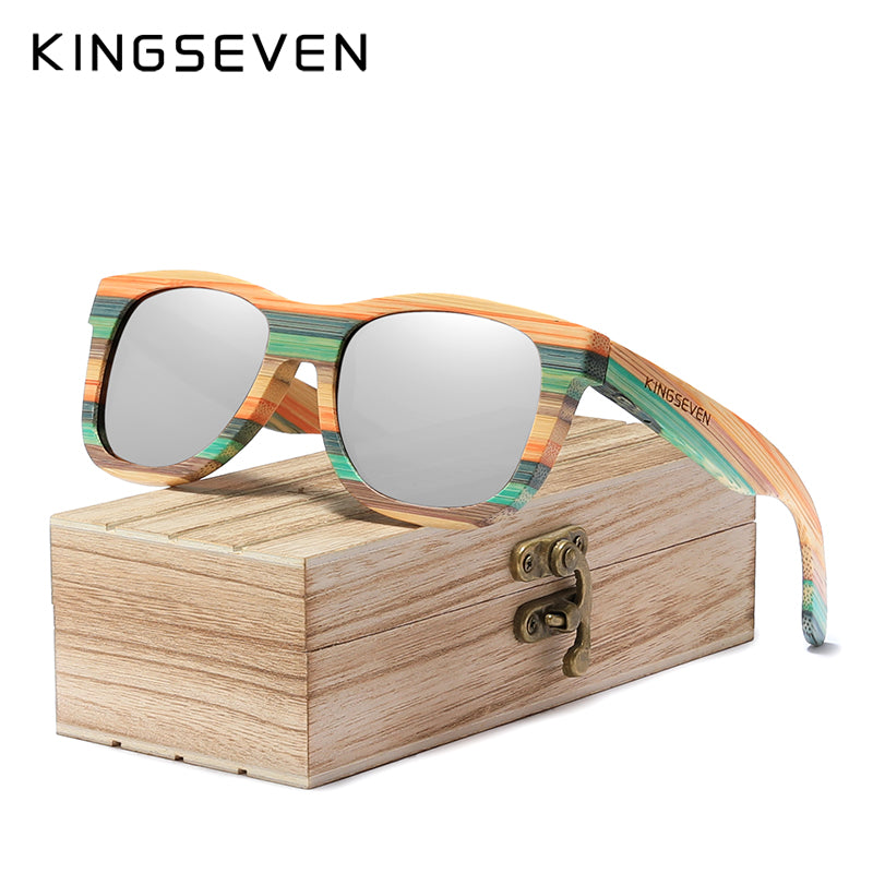 KINGSEVEN Sunglasses Wooden Series N5915
