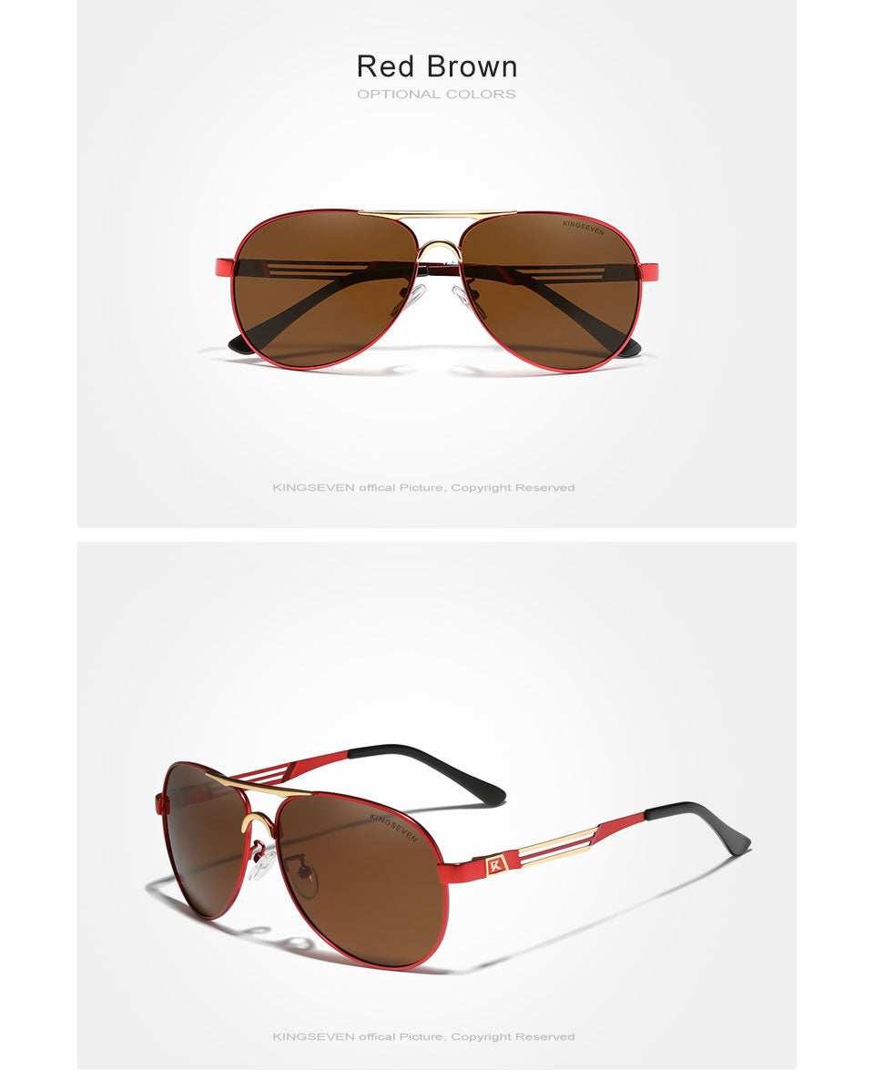 KINGSEVEN Sunglasses Aviator Series N7432