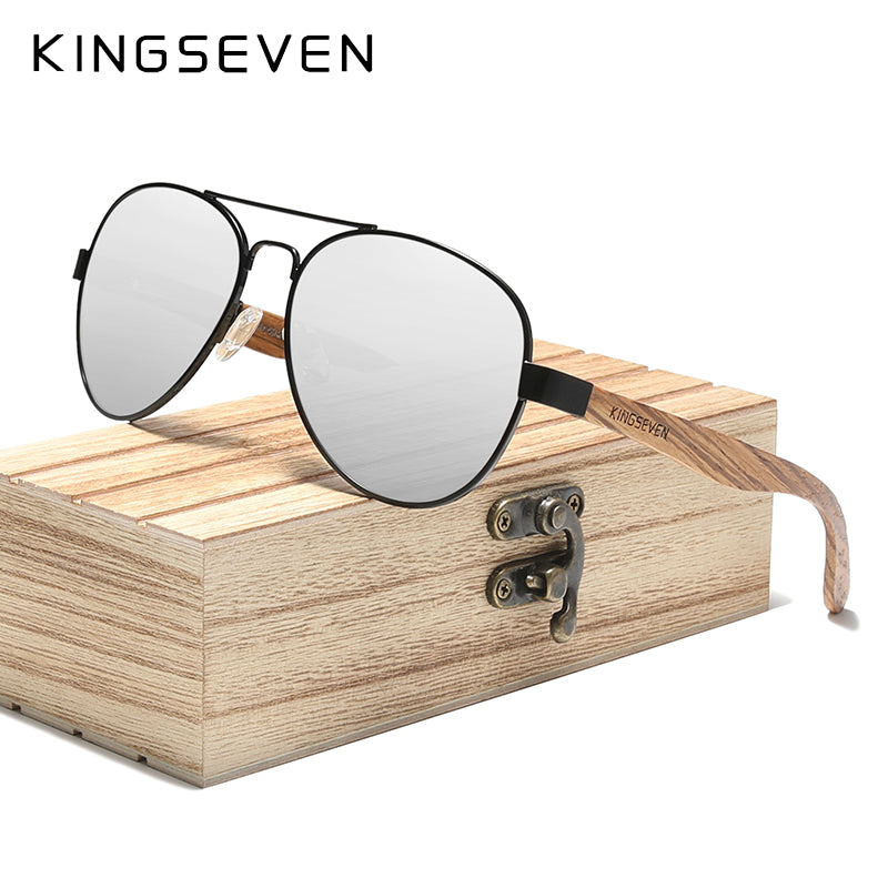 KINGSEVEN Sunglasses Wooden Series Z5518