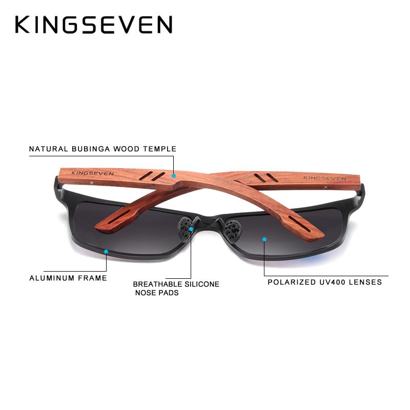 KINGSEVEN Sunglasses Night Vision Series B5507