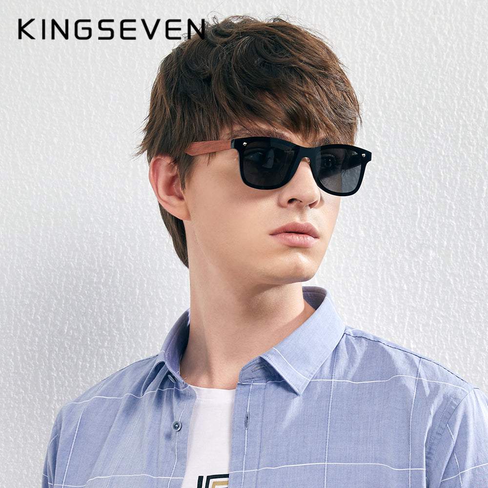 KINGSEVEN Sunglasses Wooden Series B5504