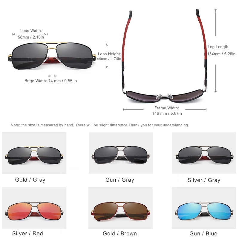 KINGSEVEN Sunglasses Aviator Series N724