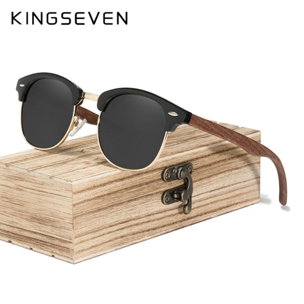 KINGSEVEN Sunglasses Wooden Series N5516