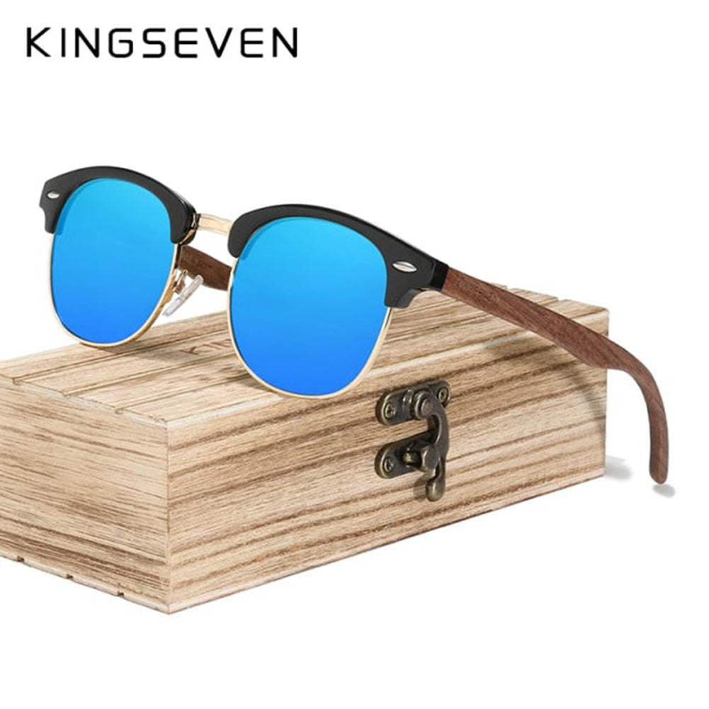 KINGSEVEN Sunglasses Wooden Series N5516