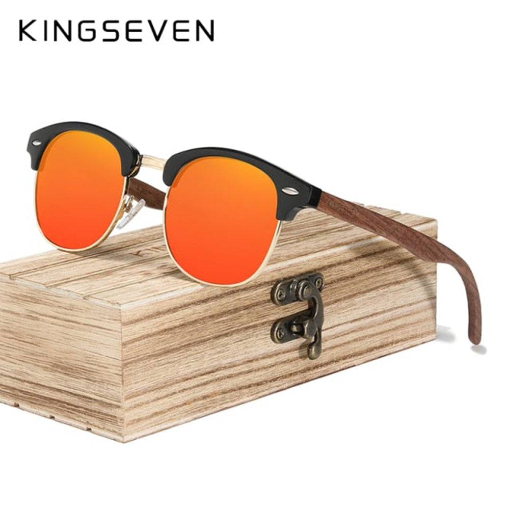 KINGSEVEN Sunglasses Wooden Series N5516