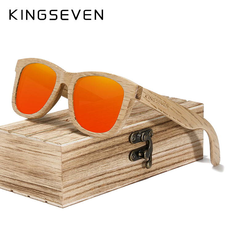 KINGSEVEN Sunglasses Wooden Series N5909