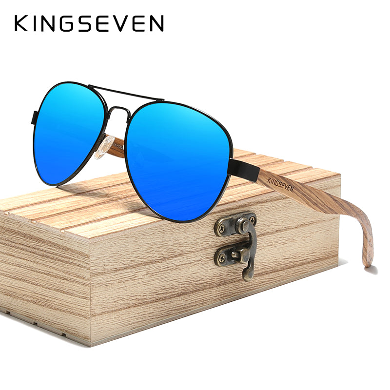 KINGSEVEN Sunglasses Wooden Series Z5518